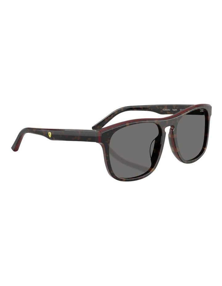 Acetate Polarised Sunglasses in Red image 6