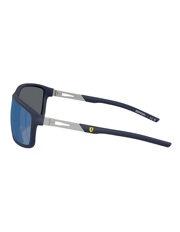 Injected Sunglasses in Blue image 3