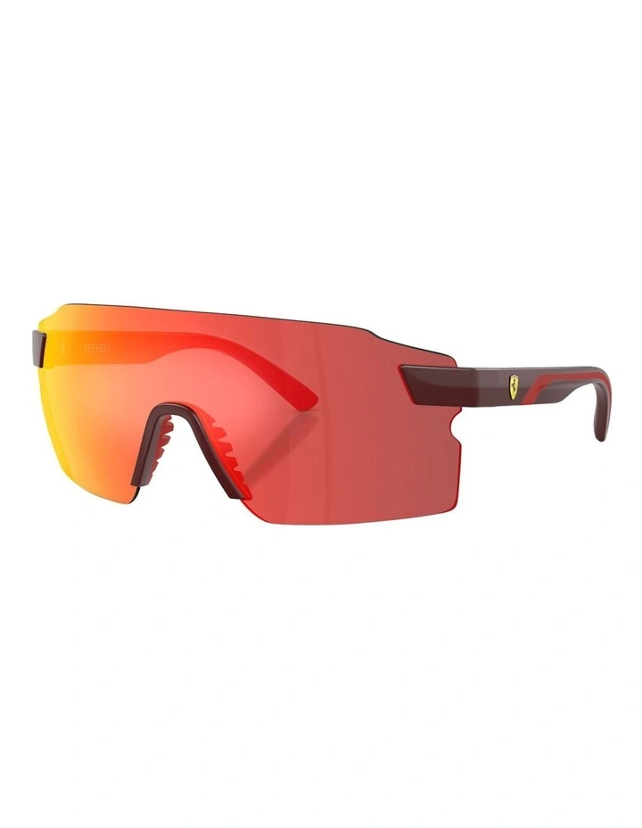 Injected Sunglasses in Red image 1