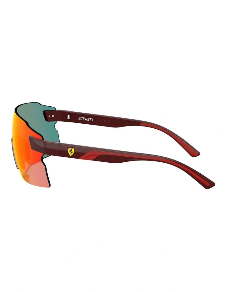Injected Sunglasses in Red image 3