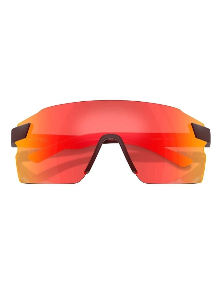 Injected Sunglasses in Red image 5