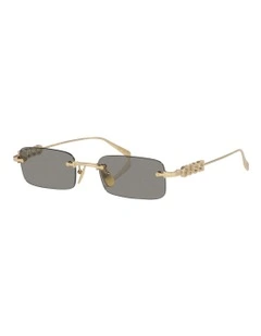 GG1808S Metal Sunglasses in Gold