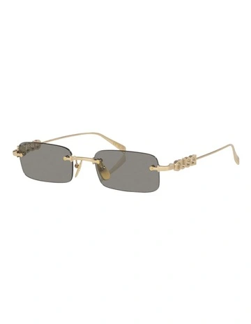 GG1808S Metal Sunglasses in Gold