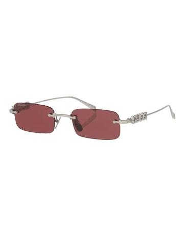 GG1808S Metal Sunglasses in Silver