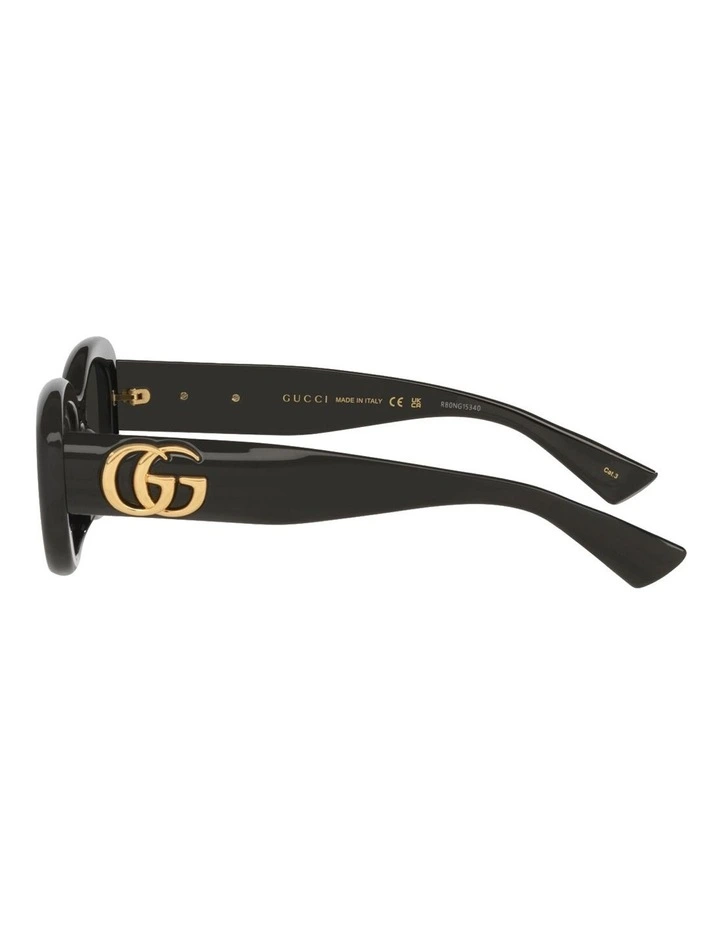 Injected Sunglasses GG1829SK in Black image 3