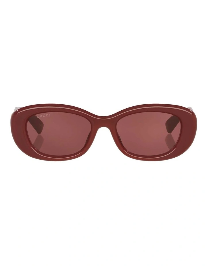 Injected Sunglasses GG1829SK in Red image 2