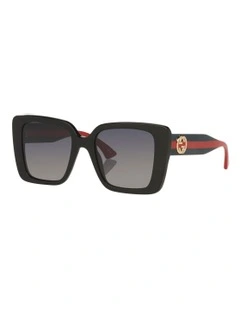 Acetate Polarised Sunglasses GG1861S in Black