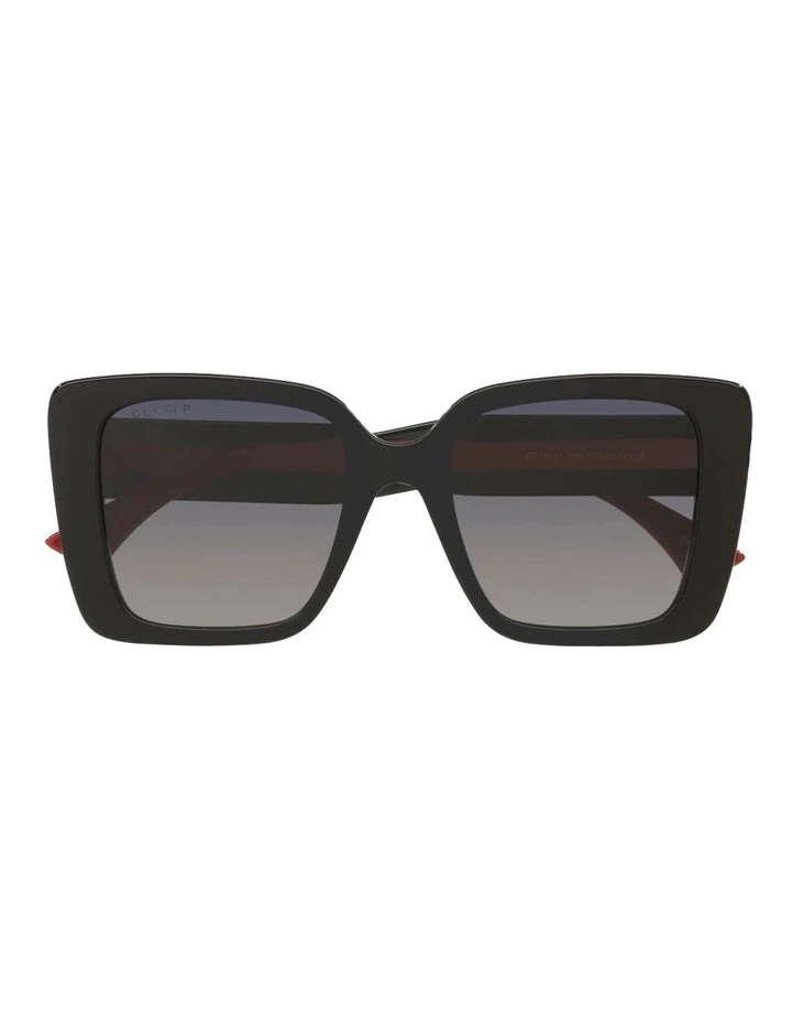 Acetate Polarised Sunglasses GG1861S in Black image 4