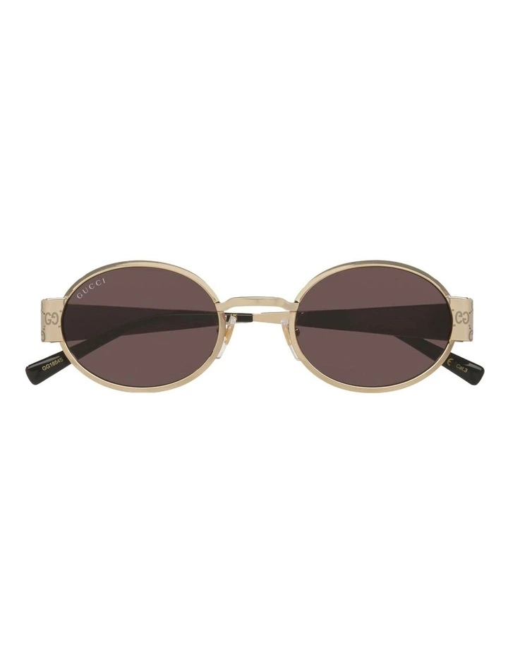 GG1854S Metal Sunglasses in Gold image 5
