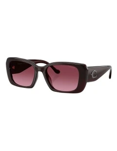 Injected Sunglasses CBY82 in Red