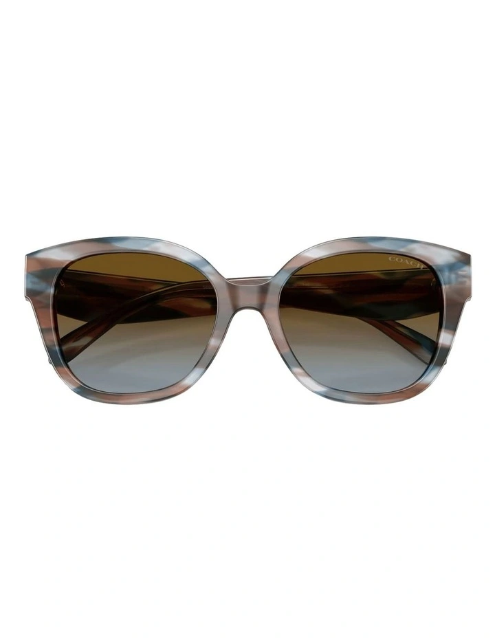Acetate Sunglasses CBY94 in Blue image 3