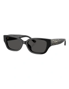 Acetate Sunglasses CBZ52 in Black