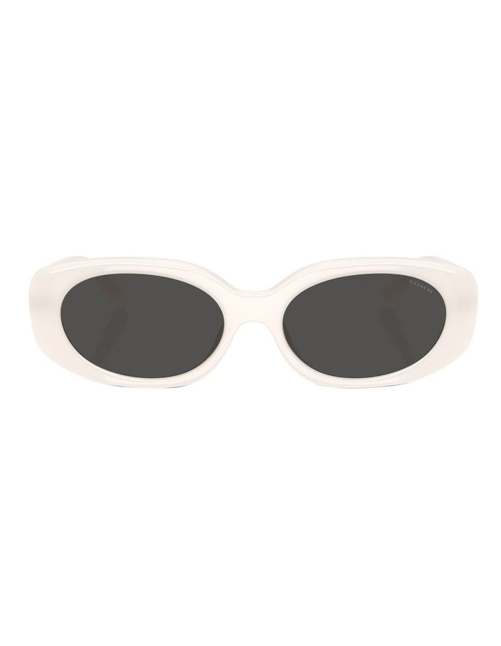 Injected Sunglasses CBY84 in White image 2