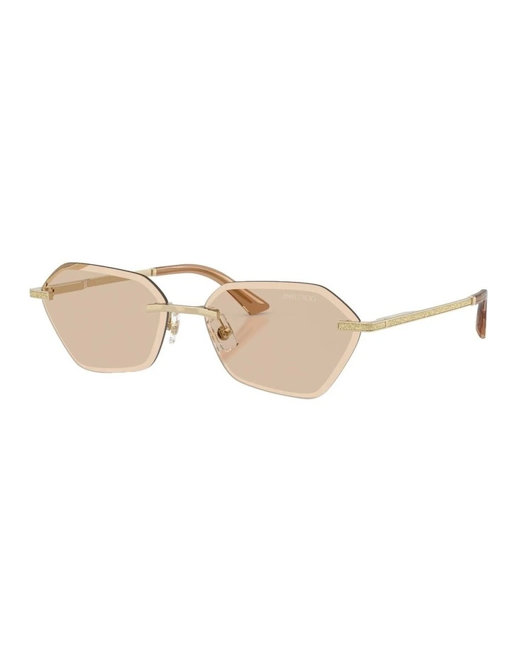 Metal Sunglasses in Gold image 1
