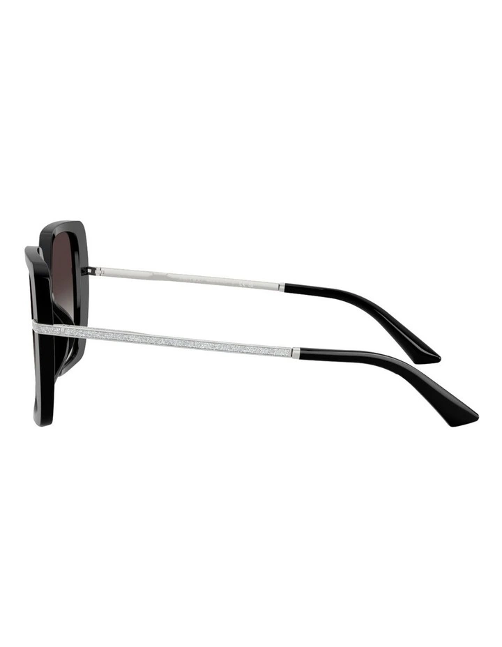 Acetate Sunglasses in Black image 3