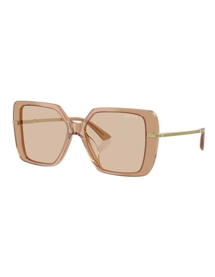 Acetate Sunglasses in Brown image 1