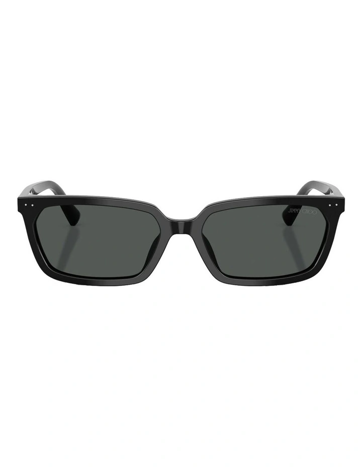 Acetate Sunglasses in Black image 1