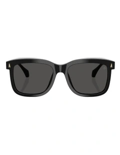 Valaire Acetate Sunglasses in Black