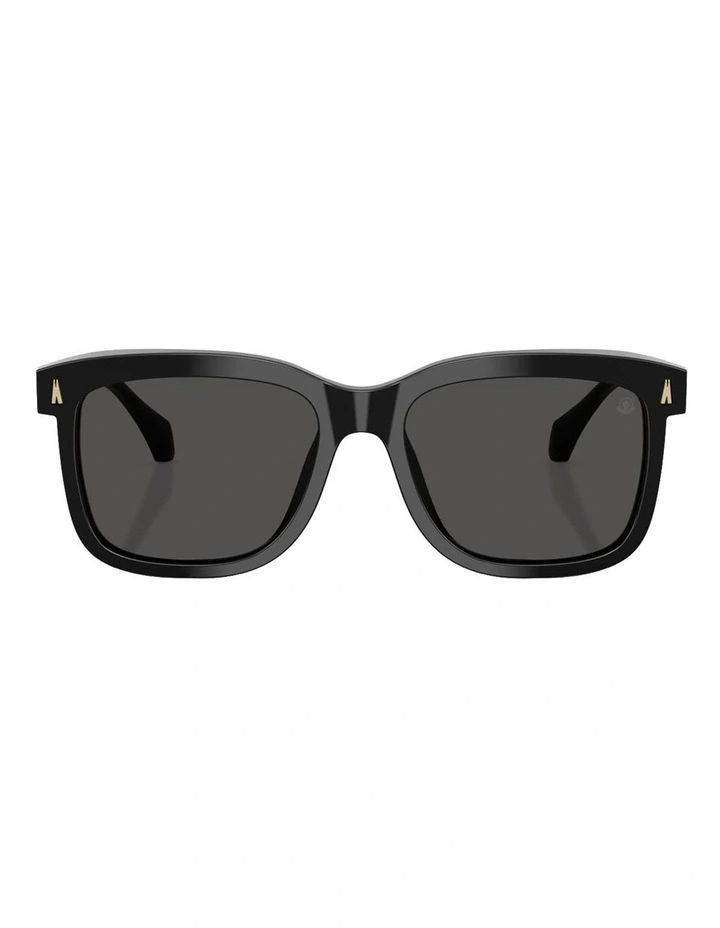 Valaire Acetate Sunglasses in Black image 1