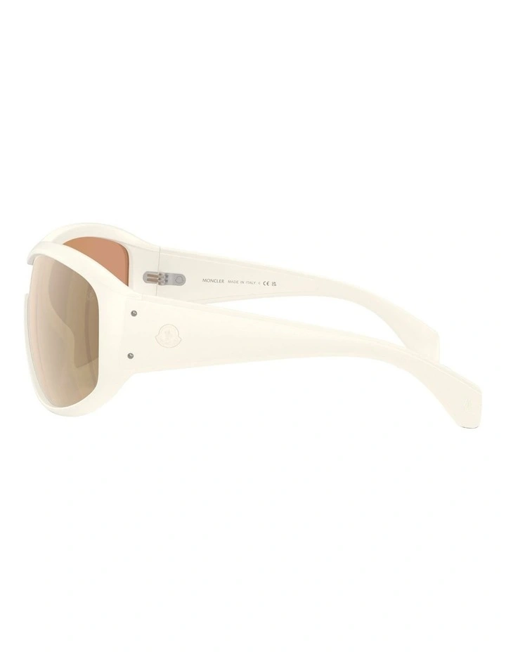 Thyra Injected Sunglasses in White image 3