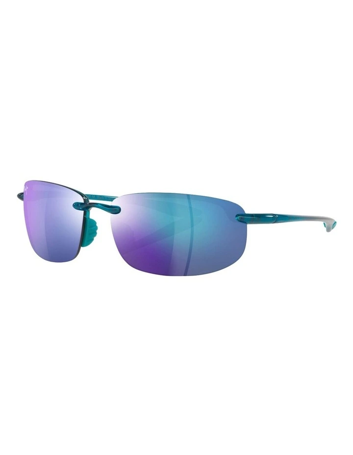 Hookipa Nylon Polarised Sunglasses in Blue image 1