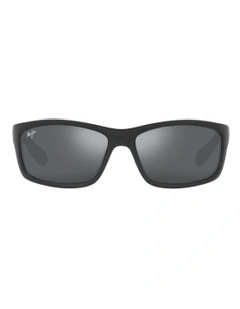 Kanaio Coast Nylon Polarised Sunglasses in Black