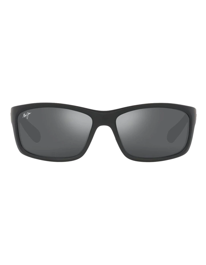Kanaio Coast Nylon Polarised Sunglasses in Black image 1
