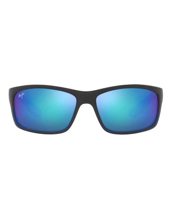 Kanaio Coast Nylon Polarised Sunglasses in Black image 1