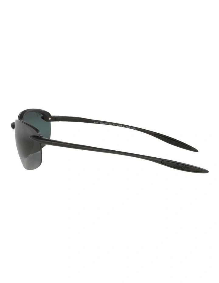 Hookipa Ultra Nylon Polarised Sunglasses in Black image 3