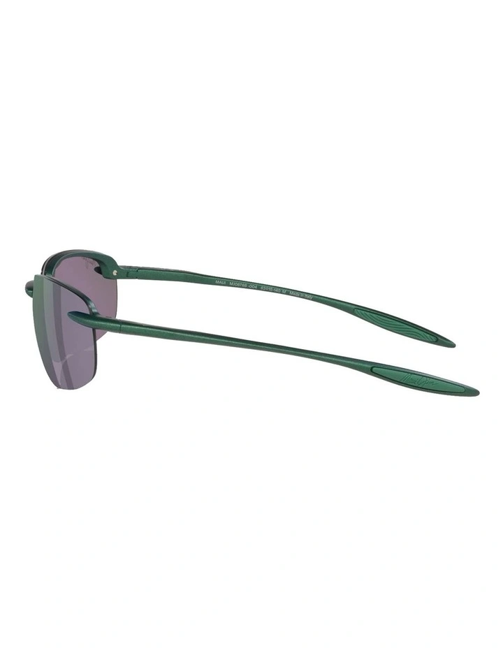 Hookipa Ultra Nylon Polarised Sunglasses in Green image 2