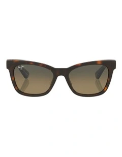 Hiwahiwa Nylon Polarised Sunglasses in Tortoise