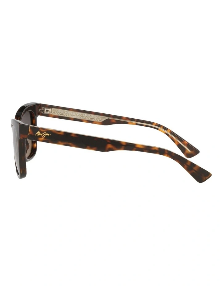Hiwahiwa Nylon Polarised Sunglasses in Tortoise image 2