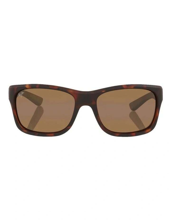 Ano Nui Nylon Polarised Sunglasses in Tortoise image 2