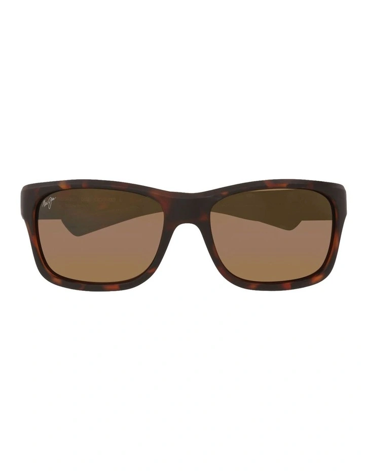 Ano Nui Nylon Polarised Sunglasses in Tortoise image 4