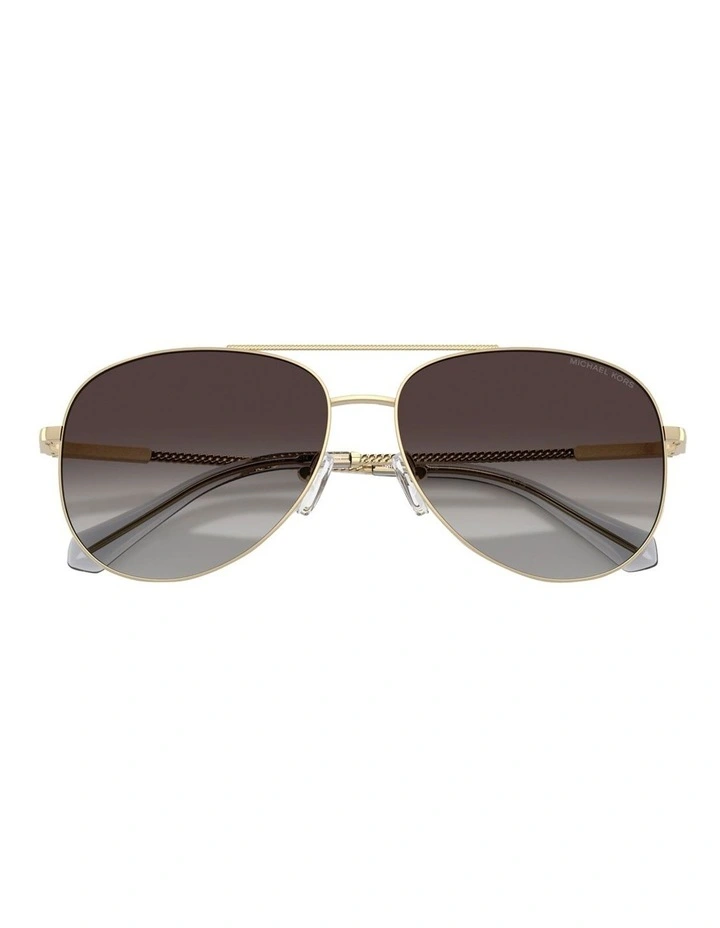 Perledo Metal Sunglasses in Gold image 4