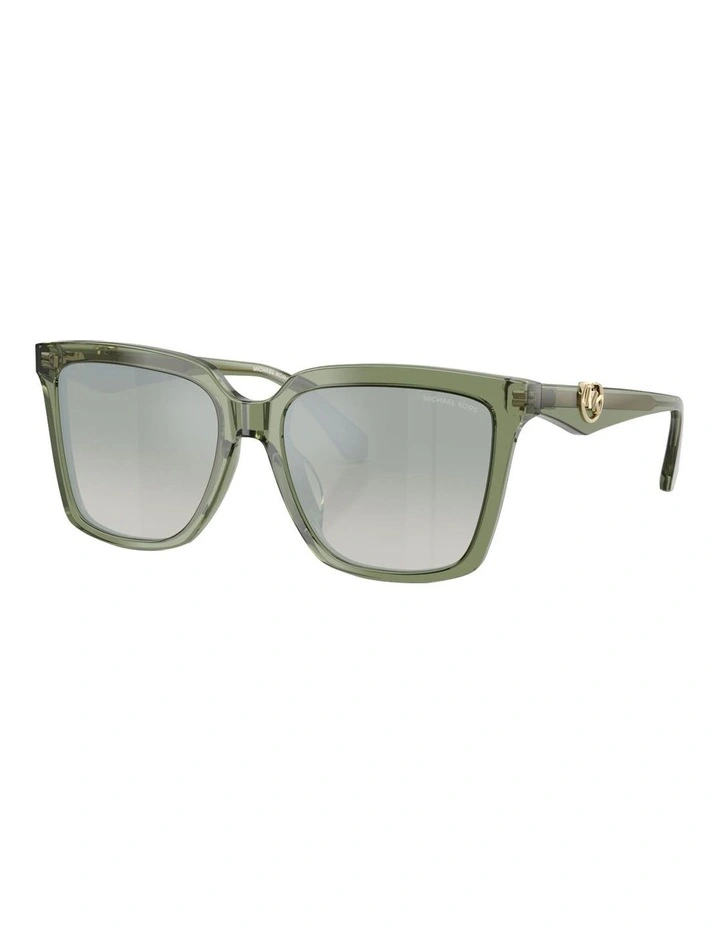 Menaggio Acetate Sunglasses in Green image 1