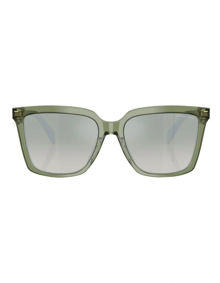 Menaggio Acetate Sunglasses in Green image 2