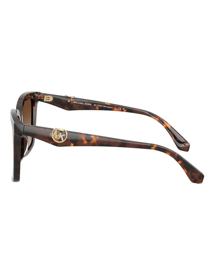 Menaggio Acetate Sunglasses in Tortoise image 2