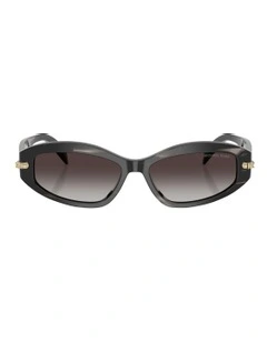 Wilmington Acetate Sunglasses in Black