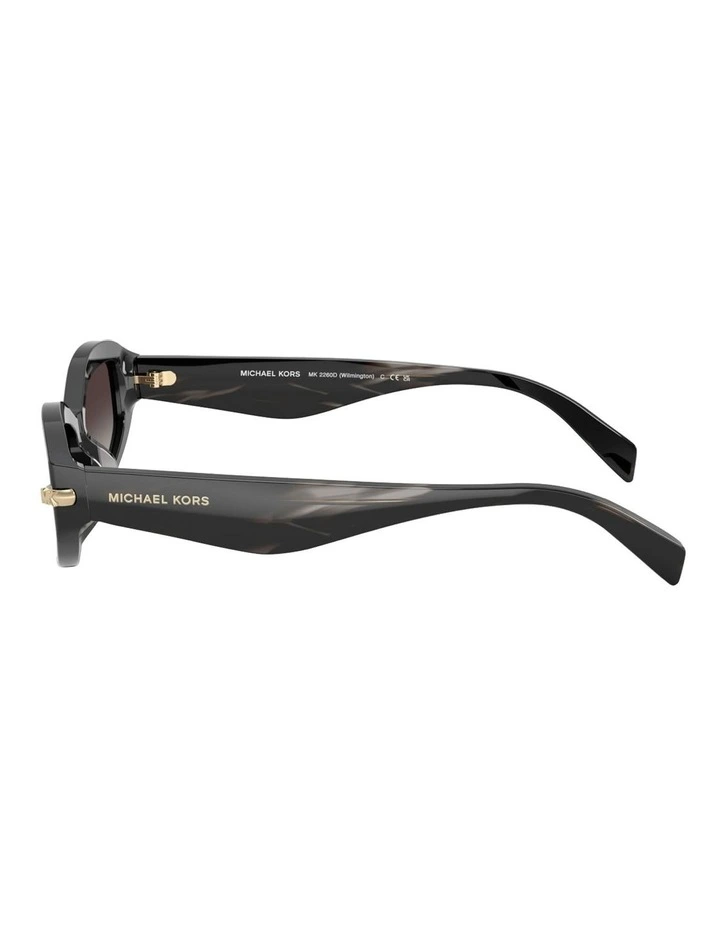 Wilmington Acetate Sunglasses in Black image 2