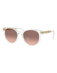 Pienza Injected Sunglasses in Clear