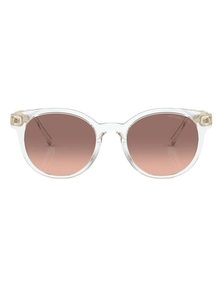 Pienza Injected Sunglasses in Clear image 2