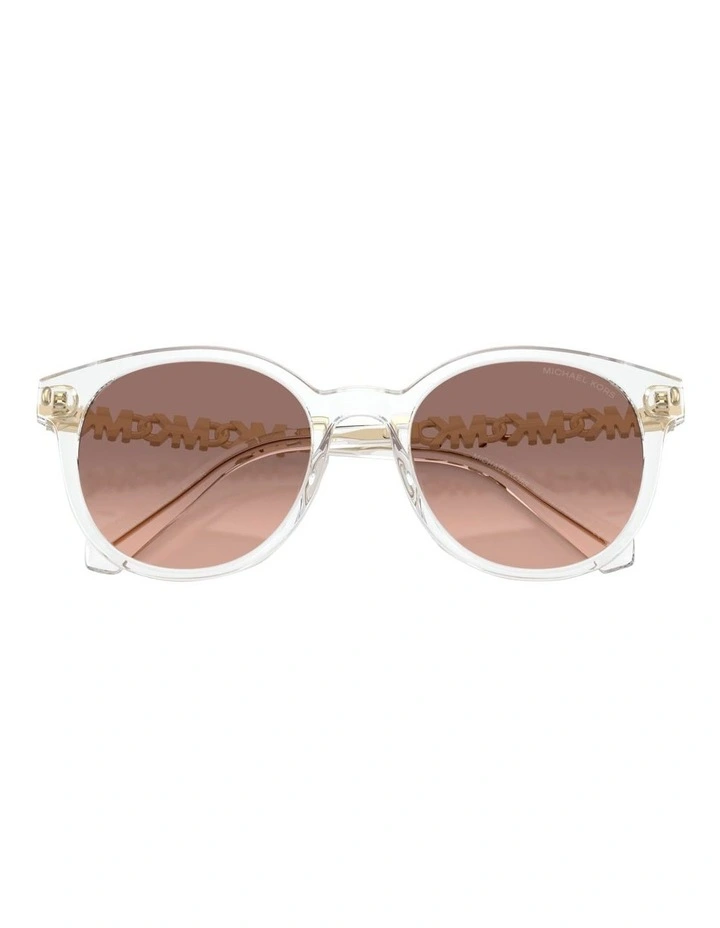 Pienza Injected Sunglasses in Clear image 4