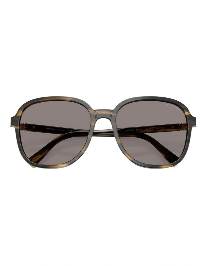 Acetate Sunglasses in Green image 4