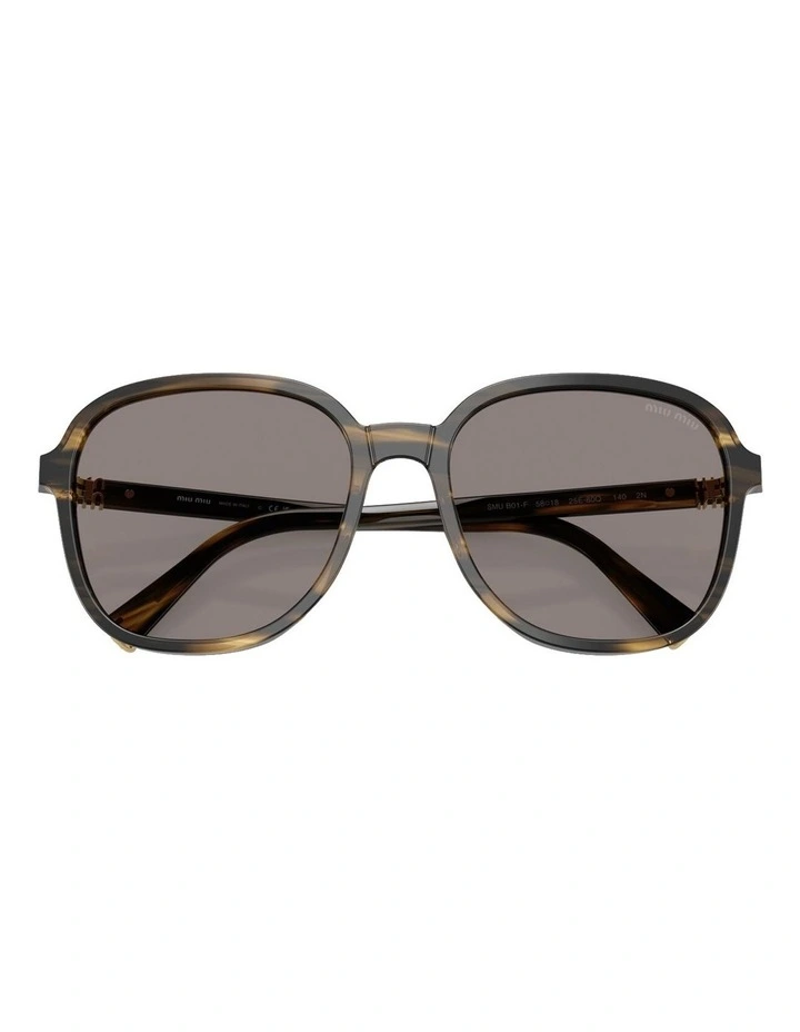 Acetate Sunglasses in Green image 4