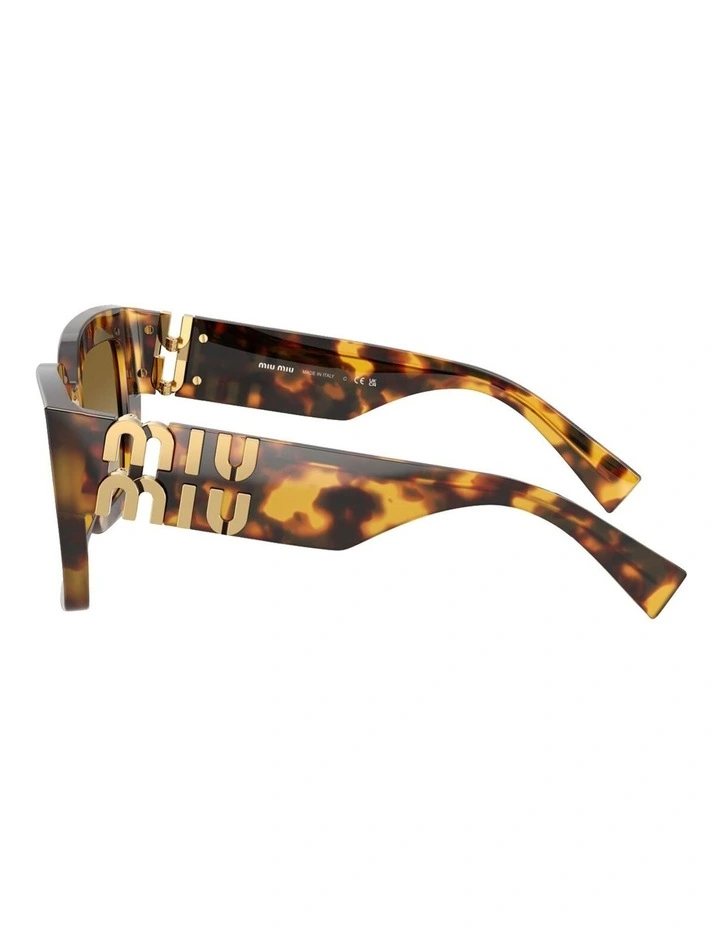 Acetate Sunglasses in Tortoise image 3