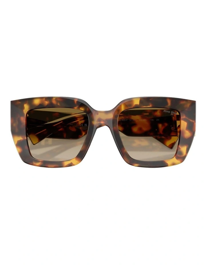 Acetate Sunglasses in Tortoise image 3