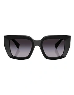 Acetate Sunglasses in Black