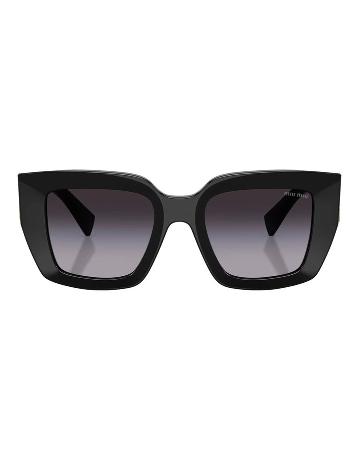 Acetate Sunglasses in Black image 1