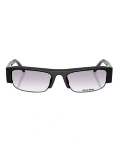 Acetate Sunglasses in Black